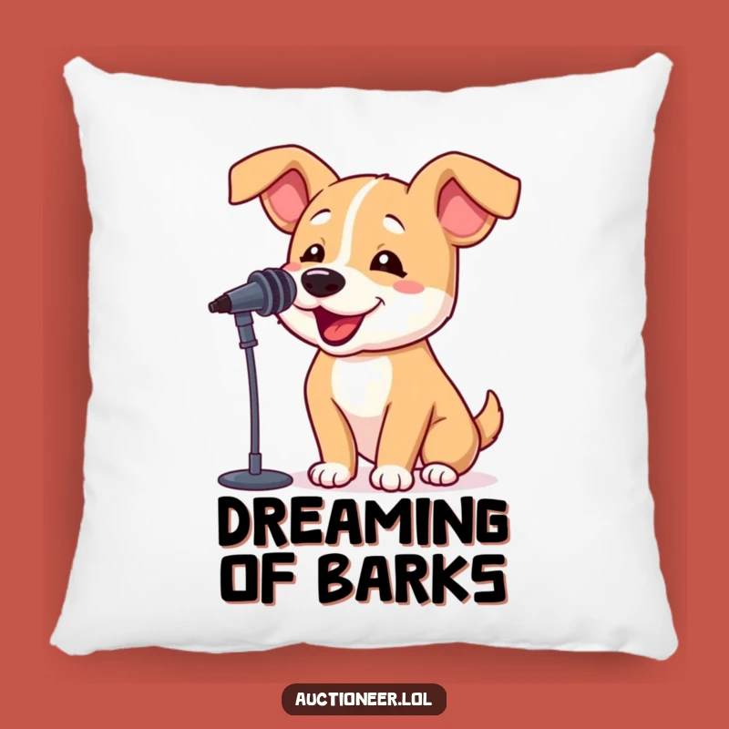 Funny Dog Barking Pillow: Soft & Bouncy Cushion, Hilarious Pet Accent