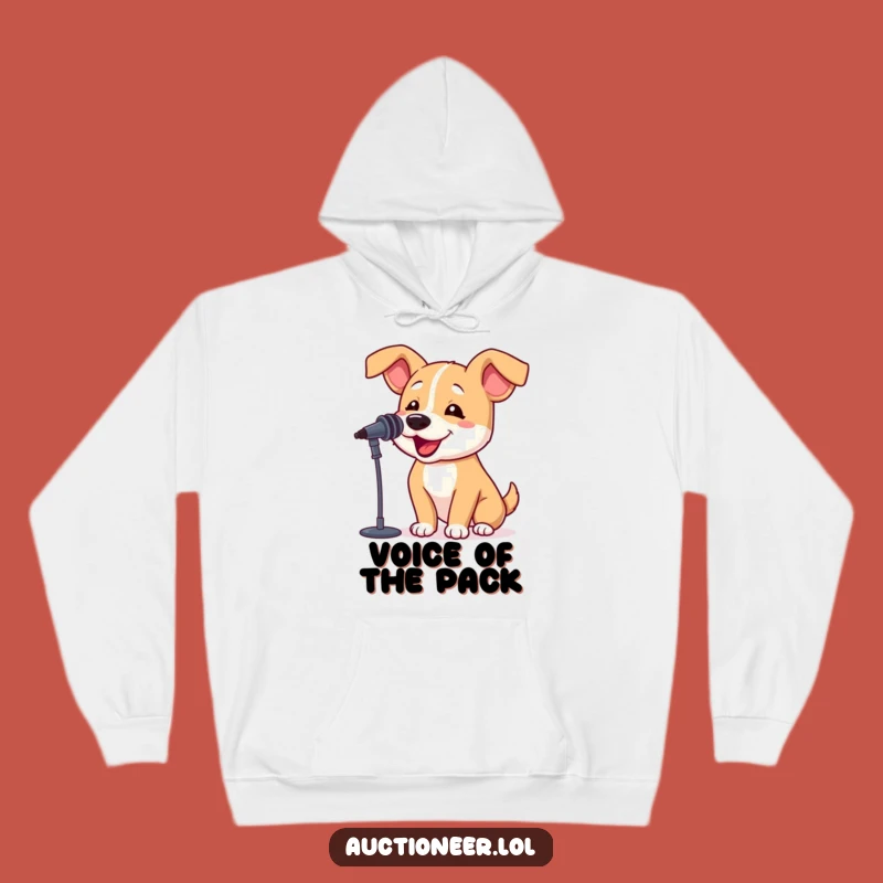 Funny Dog Barking Hoodie: Cozy Pup Performance, Hilarious Gift for Dog Lovers